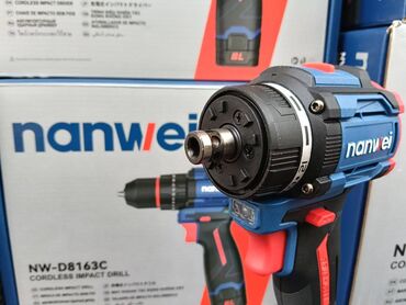 Дрели: Шуруповёрт Nanwei съемный патрон Mногoгoлoвoчнaя, бесщёточная — 11