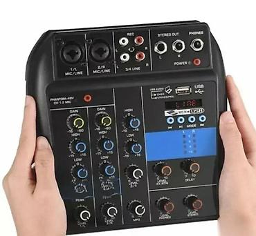 fly sl600: Mikseta četvorokanalna – USB sa pojačalom za mikrofon 🎛️ Novo, u — 1