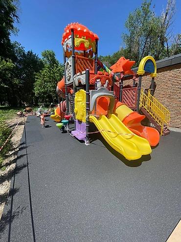 Детские площадки: Бесплатный замер территории бесплатный дизайн-проект воркаут bland — 3