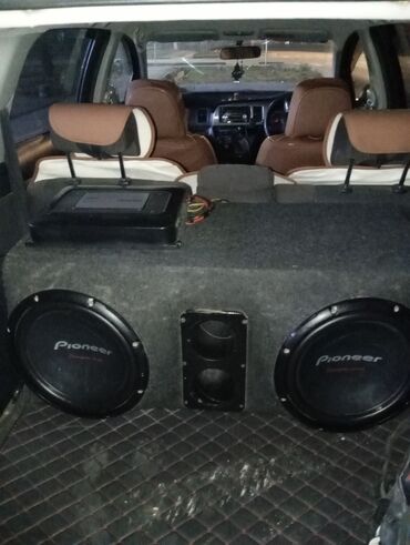 усилитель саба: Автомобильный сабвуферный комплект Pioneer Состав: - Два сабвуфера