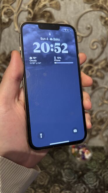 iphone x gold: IPhone 13 Pro, 128 GB, Qızılı, Simsiz şarj, Face ID