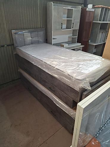 bunk bed: Односпальная кровать, Новый, С ящиком для хранения, длина - 200 см — 3