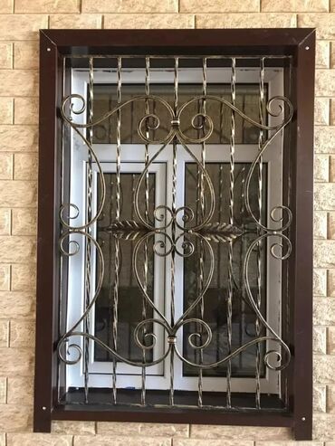 Решетки для окон: Решетки для окон, Сварные, На заказ, Бесплатная установка at lalafo.kg — 18 Решетки для окон: Решетки для окон, Сварные, На заказ, Бесплатная установка — 18