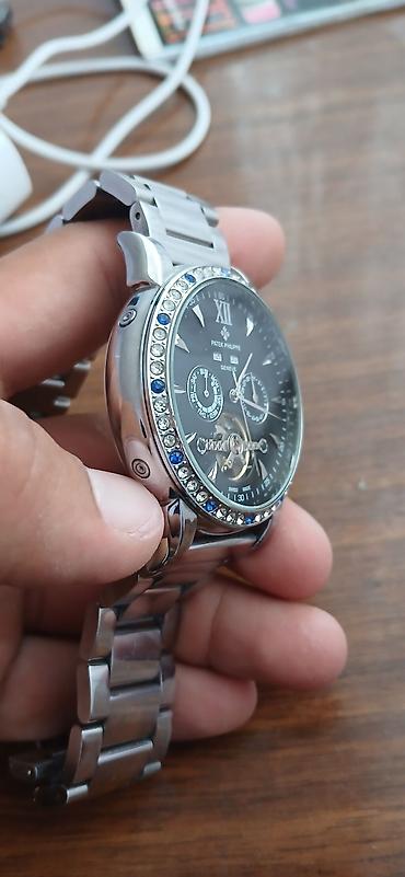 saat qız ucun: Yeni, Qol saatı, Patek Phillipe, rəng - Gümüşü — 3