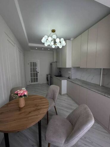 срочная продажа квартир: 1 бөлмө, 44 кв. м, Элитка, 9 кабат, Евроремонт