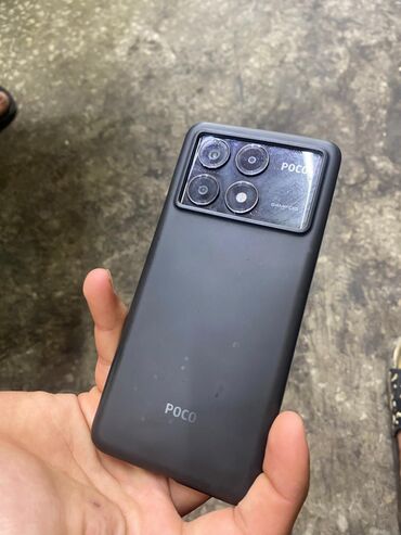Çəngəllər: Poco X6 Pro 5G, 512 GB, rəng - Sarı, Zəmanət, Barmaq izi, Face ID
