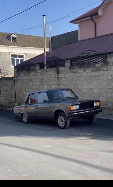 motoblok kreditle satışı: VAZ 2107 sedan - Korpus: 4 qapılı klassik sedan, boz/metallik rəng — 1