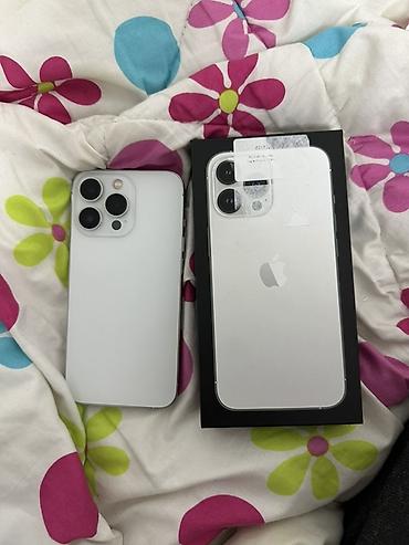Уюлдук телефондор жана аксессуарлар: IPhone 13 Pro, Жаңы, 128 ГБ, Күмүш, Кабель, Куту — 4
