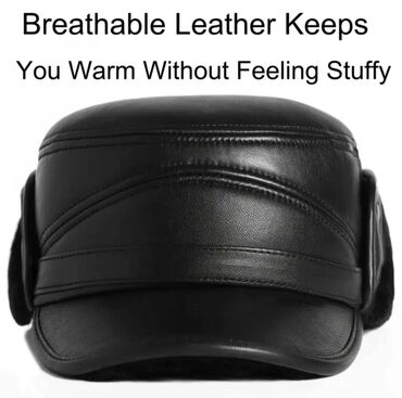 Baş geyimləri: Papaq, S/56, rəng - Qara — 9