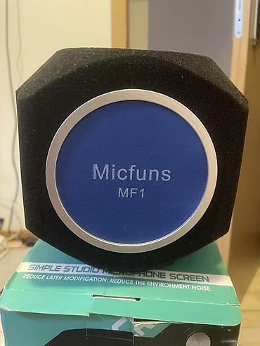 Micfuns MF1 – prenosivi štit za mikrofon (Simple Studio Microphone