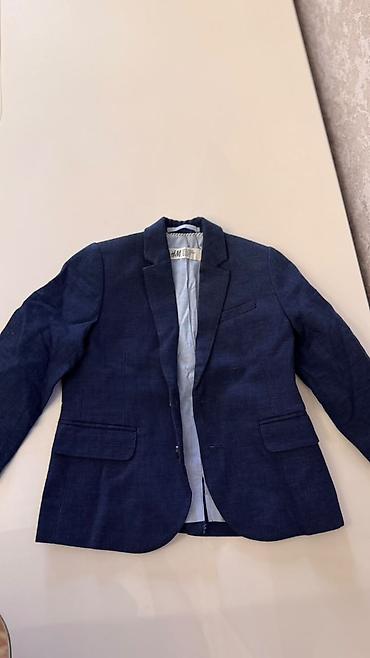 Верхняя одежда: Uşaq üçün H&M klassik göy rəngli blazer yaxsi veziyyetdedi cox az — 1