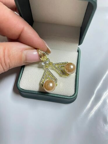 Setovi nakita: Set: Minđuše, Materijal: Biser — 14