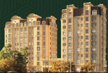 купить квартиру в строящемся доме: 2 бөлмө, 74 кв. м, Элитка, 7 кабат, ПСО (өзү оңдоп түзөтүп бүтүү үчүн)