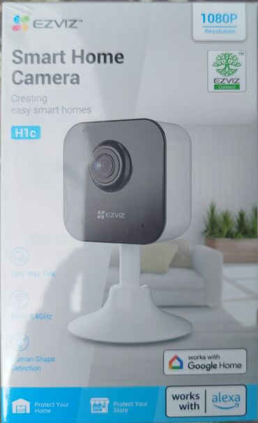 notebook kredit: Kreditlə EZVIZ H1c Smart Home Camera – 1080P Kredit tək Şəxsiyyət