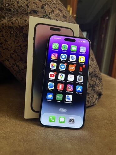 Apple iPhone: IPhone 14 Pro Max, 256 GB, Deep Purple, Face ID