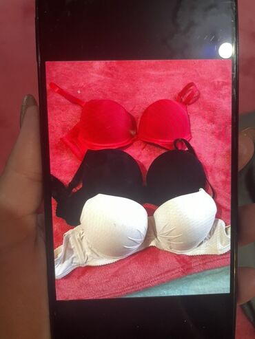 Svitşotlar: Qadın iç geyimi – 3 ədəd balenli push-up sinəqoruyucu dəst 3 u 9 m -