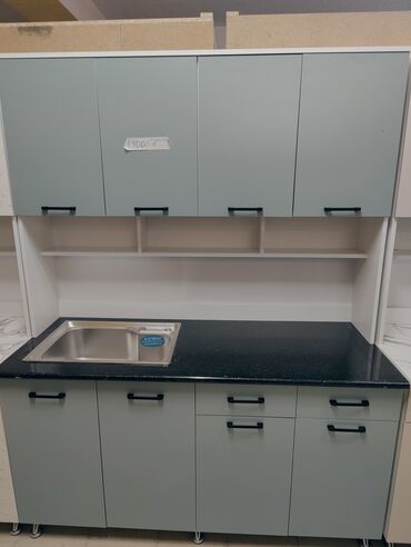 Кухонные гарнитуры: Кухонный гарнитур, Новый, цвет - Белый, ДСП, Бесплатная доставка — 12