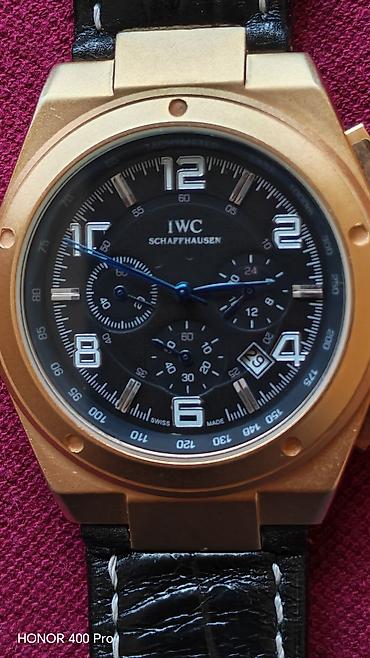 Ručni satovi: IWC Schaffhausen ručni sat – hronograf, zlatno kućište - Analogni — 16