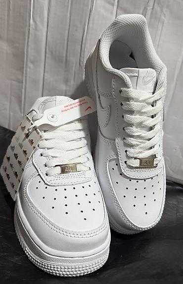 force: Кроссовки Nike Air Force 1 • размеры: 30 - 44 • цвета: белый, черный — 2