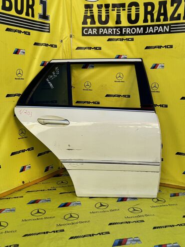 багажник универсал: Задняя правая дверь Mercedes-Benz Б/у, цвет - Белый,Оригинал