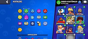 muhafizə geyimi: Brawl Stars oyun hesabı – geniş skin kataloqu - Kataloq bölməsi — 3
