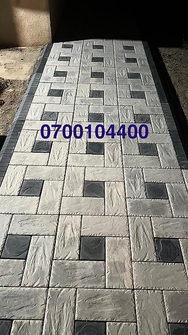 Тротуарная плитка: Тротуарная плитка, Другая модель, Бетонная, Для двора, Новый — 6