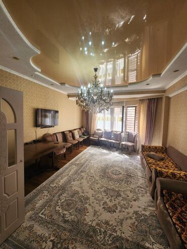 строка кж продажа квартир в бишкеке: 3 бөлмө, 110 кв. м, Элитка, 5 кабат, Евроремонт