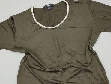 długie spódnice khaki: T-shirt, 3XL (EU 46), condition - Good