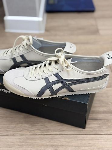 асикс тайгеры: Кроссовки Onitsuka Tiger в ретро-стиле. Светлая модель с классическим — 3