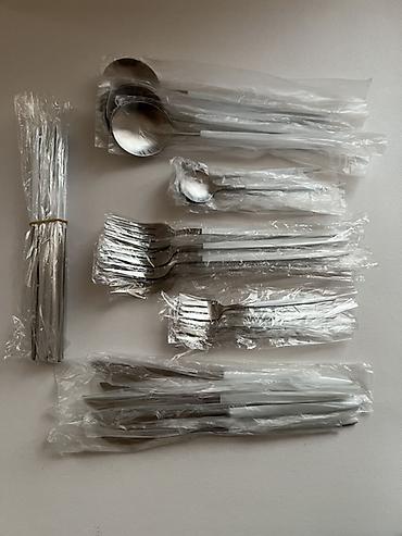 маленький нож: Набор столовых приборов из нержавеющей стали (STAINLESS STEEL) с — 4