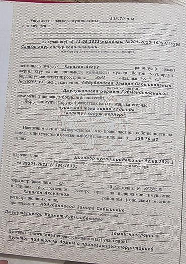 Продажа коттеджей и домов: Продаётся 3,5 СОТКИ, угловой дом в центре Каракол. Сугубо под бизнес — 26