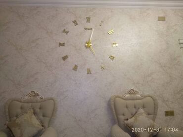 Ev saatları: Divar saatları, Mexaniki, Saniyə əqrəbi — 4