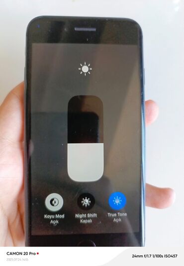 Apple iPhone: IPhone 8, 64 GB, Black Titanium, Zəmanət, Barmaq izi