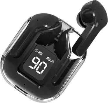 Микрофоны: Новый Беспроводные (Bluetooth) Наушники, AIR MUSIC, цвет - Черный