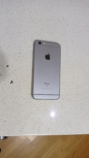 ayfon 4 s: 16 GB, Space Gray, Barmaq izi — 2