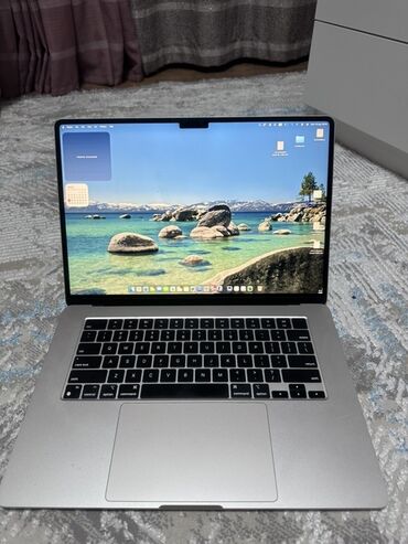айрат мини 6: Ноутбук, Apple, 8 ГБ ОЗУ, Apple M2, 15 ", Б/у, Для работы, учебы, память SSD