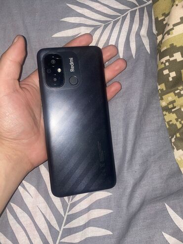 ош редми: Redmi, Redmi 12C, Б/у, 128 ГБ, цвет - Черный, 2 SIM