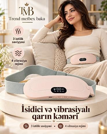 masaj bakü: İsidici və vibrasiyalı qarın kəməri - 3 istilik səviyyəsi — 1