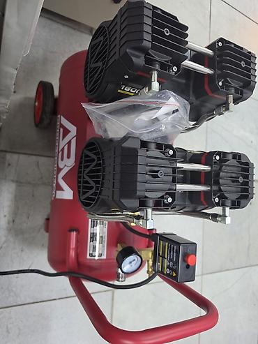 Компрессоры: Безмасляный воздушный компрессор ABM Professional, модель 1600WX2/60L — 2