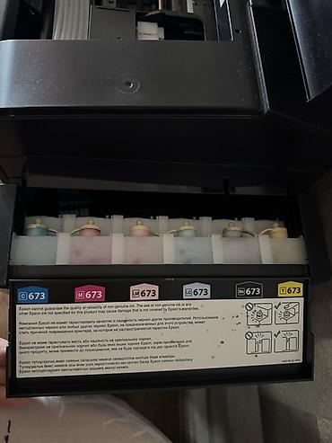 printer kraskalari: EPSON L805 rəngli printer - 6 rəngli orijinal Continuous Ink Tank — 5