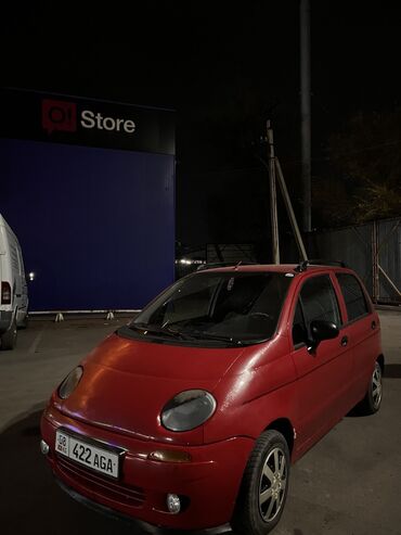 4 тешик: Daewoo Matiz: 1998 г., 0.8 л, Механика, Бензин, Хетчбек