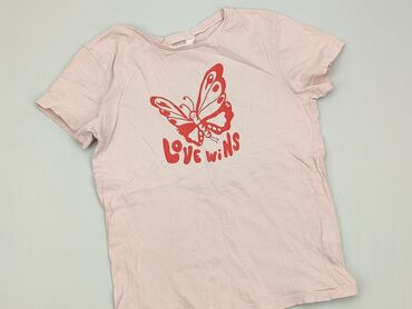koszulki interu: Koszulka, H&M, 10 lat, 134-140 cm, stan - Dobry