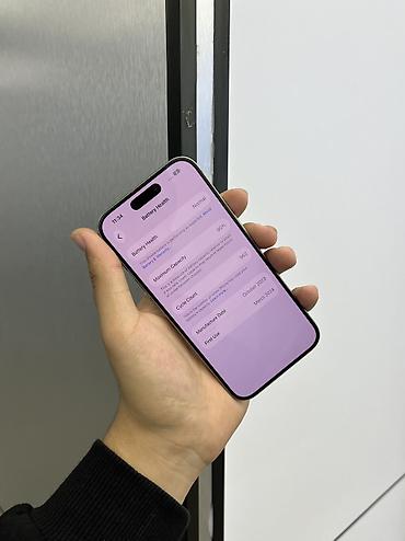 Мобильные телефоны и аксессуары: IPhone 15 Pro, Б/у, 256 ГБ, Natural Titanium, Защитное стекло, Чехол, В рассрочку, 90 % — 4