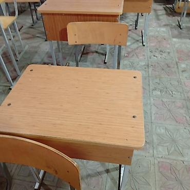 Ofis mebeli: Məktəb/Ofis mebelləri dəsti - Material: laminat/LDSP ağac teksturalı — 6