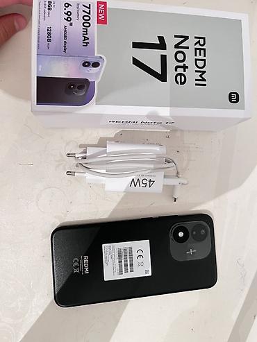 обмен на redmi note 7: Redmi, Redmi Note 16, Новый, 128 ГБ, цвет - Черный, 2 SIM — 1