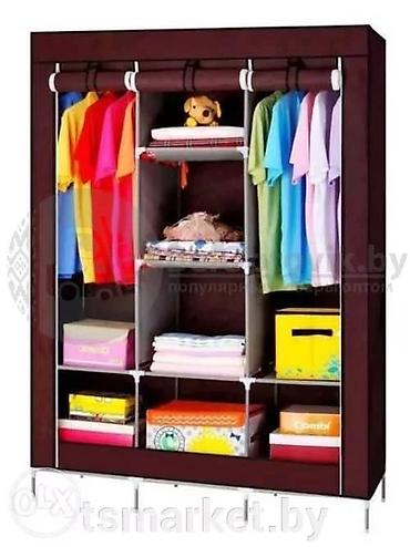 standing mirror: Складной тканевый шкаф, Новый — 3