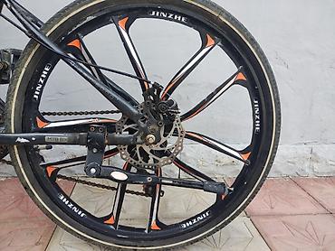 İdman velosipedləri: BMX GT-R dağ velosipedi - Rəng: qara, mavi və narıncı-aksentli - — 4