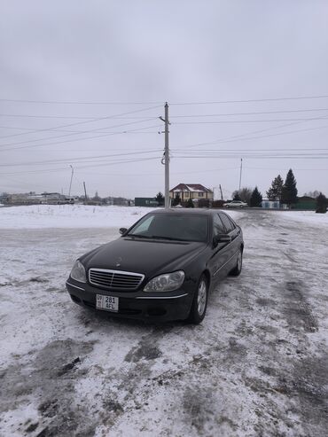 Mercedes-Benz: Mercedes-Benz S-Class: 2002 г., 3.2 л, Автомат, Дизель, Седан