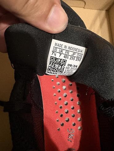 тренировочный носки: Мужские кроссовки, 40, 40.5, Adidas, Новый, цвет - Черный, Самовывоз — 5