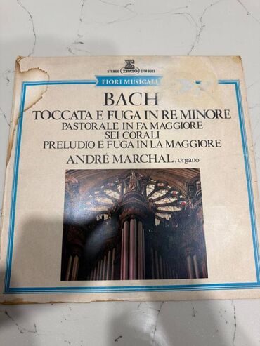 Digər kolleksiyalar: Bach vinil